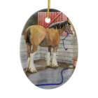 Clydes Gonna Get A Bath ornament