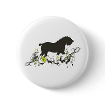 Clydesdale Pinback Buttons