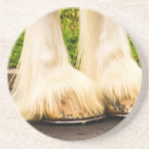 Clydesdale Feet Drink Coaster