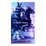 Clydesdale Horse Business Card