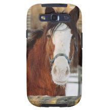 Clydesdale horse samsung galaxy SIII case