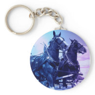 Clydesdale Keychain