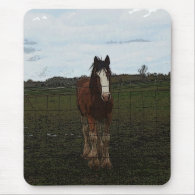Clydesdale Mouse Pad