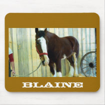 Clydesdale mousepads by codfishlady Clydesdale mousepads