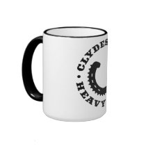 Clydesdale MTB logo mug by CreativeType Clydesdale MTB logo mug