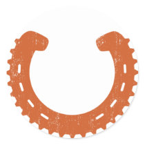 Clydesdale MTB logo sticker by CreativeType Clydesdale MTB logo sticker