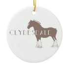 Clydesdale ornament