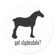Clydesdale Sticker