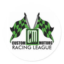CM RACING LEAGUE stickers by custommotorsceo CM RACING LEAGUE stickers