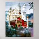 CMCarlson Castle in a Cloud Poster print