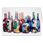 CMCarlson  Colorful Bottles Card