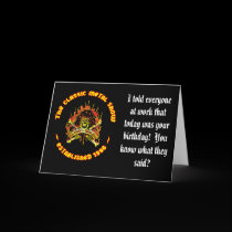 CMS "Who?!?!" Birthday Card cards