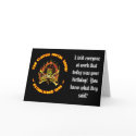 CMS "Who?!?!" Birthday Card by cmsmerch CMS "Who?!?!" Birthday Card