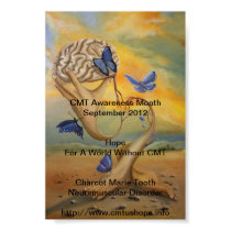 CMT Awareness Month 2012 Poster with Words