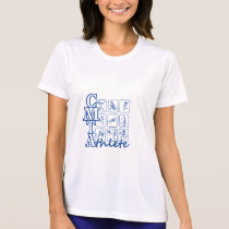 CMTA Athlete Ladies Performance Micro-Fiber T-Shir t-shirts