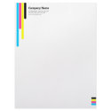 CMYK Colors letterhead by BluePlanet CMYK Colors letterhead