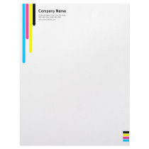 CMYK Colors letterhead