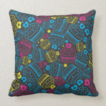 cmyk cupcakes pillows