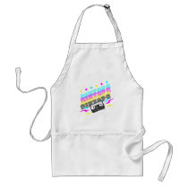 CMYK Fun Mixtape aprons