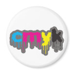 CMYK REFRIGERATOR MAGNET