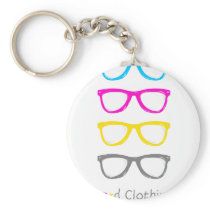 CMYK nerd Key Chain