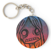 CMYK Panic Key Chain