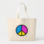 CMYK Peace Sign Bag