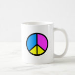 CMYK Peace Sign Coffee Mugs