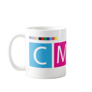 CMYK Pre-Press Colors mug