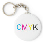 CMYK Text keychains