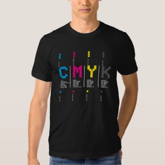 CMYK With Typeface
