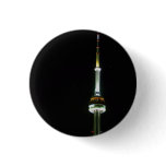 CN Tower, at night, Toronto, Ontario, Canada Button