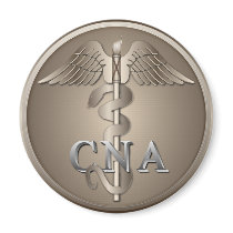 CNA Caduceus Fridge Magnet
