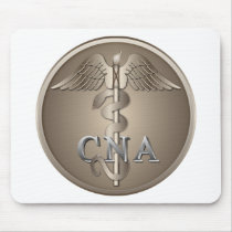 CNA Caduceus Mouse Pad