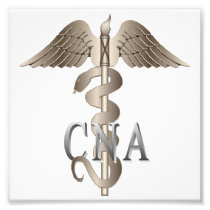 CNA Caduceus Photographic Print