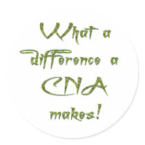 CNA stickers by occupationalgifts CNA stickers