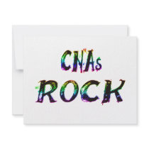 CNAs ROCK COLOR Custom Announcements
