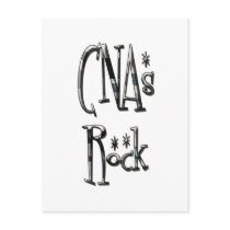 CNAs Rock Post Card