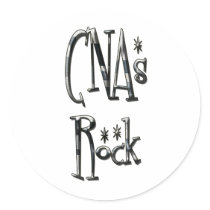 CNAs Rock Sticker