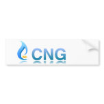CNG Compressed Natural Gas Vehicle Sticker Bumper Sticker