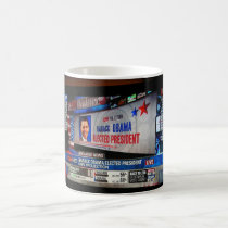 CNN: Obama Elected President Mug