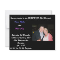 CNV00001, You are invited to the SURPRISE 50th ... invitations