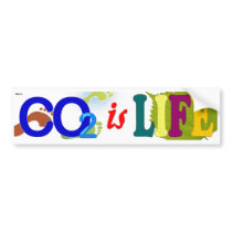 CO2 is Life bumper stickers by ffeerrddiinnaanndd CO2 is Life bumper stickers