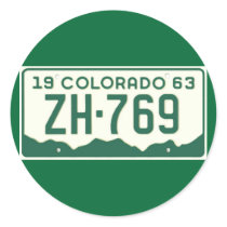 CO63 ROUND STICKER