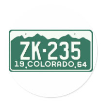 CO64 ROUND STICKERS