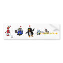 Co-Optimus Characters Bumper Sticker bumper stickers