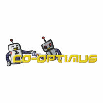 Co-Optimus Embroidered Sweatshirt embroidered shirts by bapenguin Co-Optimus Embroidered Sweatshirt embroidered shirts