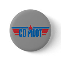 Co-Pilot Wings Badge - Aviation Pin