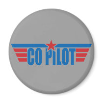 Co-Pilot Wings Badge - Aviation Magnets