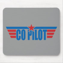 Co-Pilot Wings Badge - Aviation Mousepad